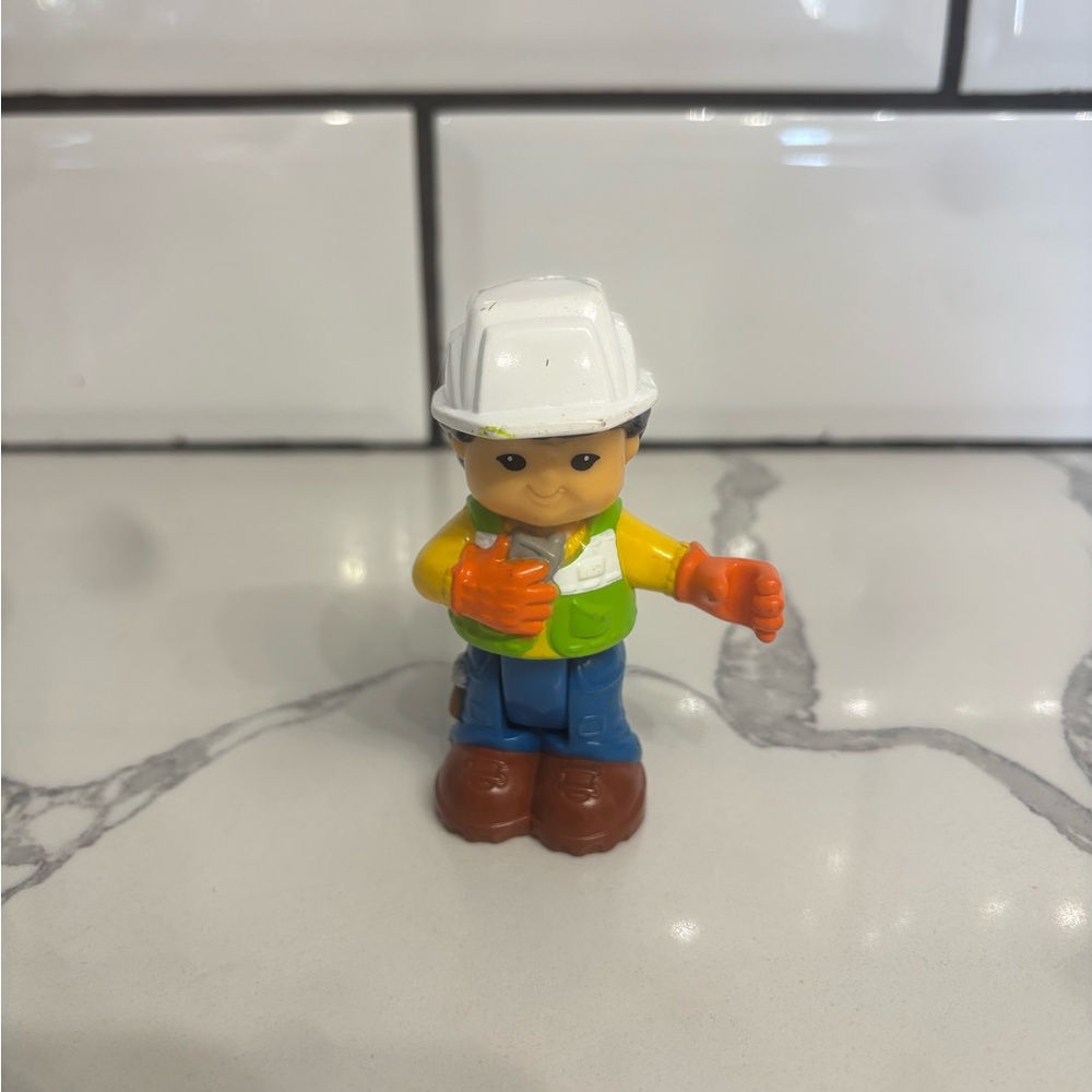 Little People Bendy Construction Worker